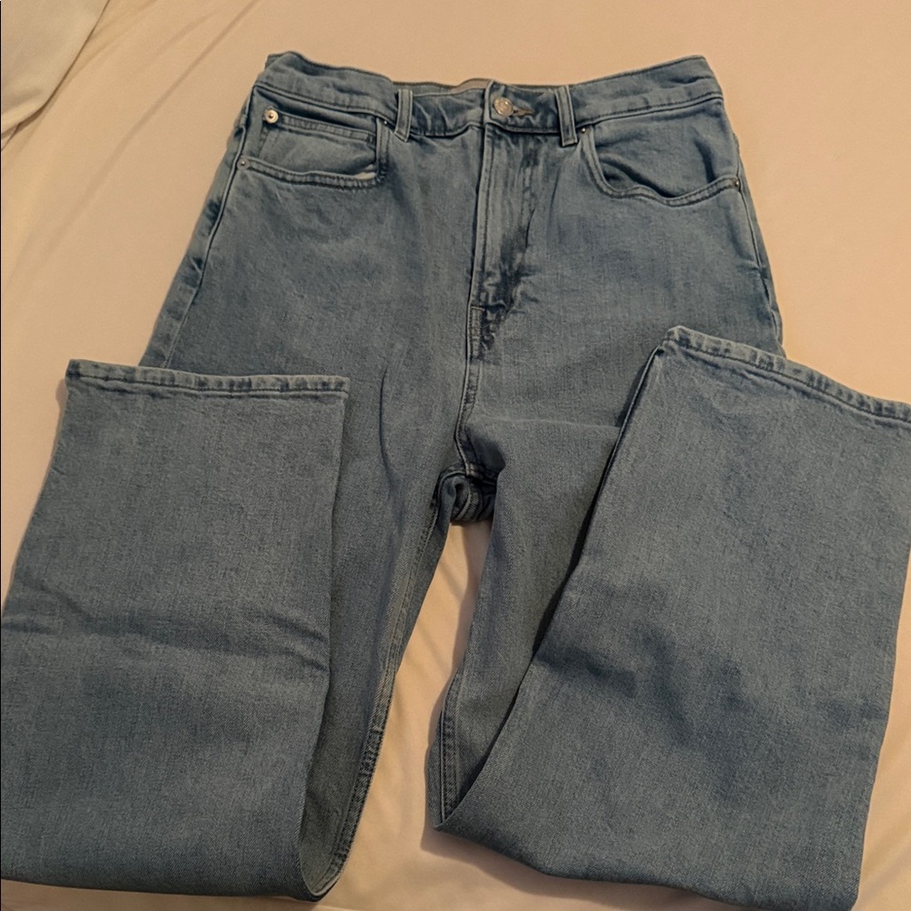 Everlane Women's Boot Cut Jeans - Light Blue